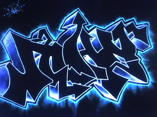 Пример граффити