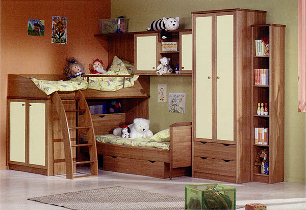 Выбор мебели для детской комнаты - Пример 3 детской комнаты