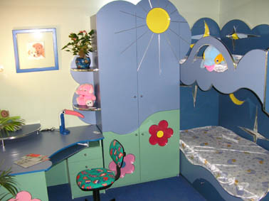 Выбор мебели для детской комнаты - Пример 4 детской комнаты