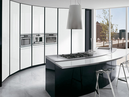 Правильне поєднання світла і простору – головне завдання кухні в стилі мінімалізм 