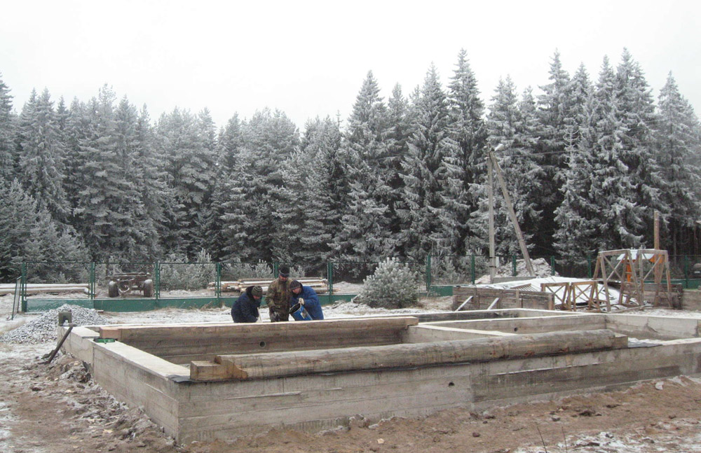 Выполнение бетонных работ зимой