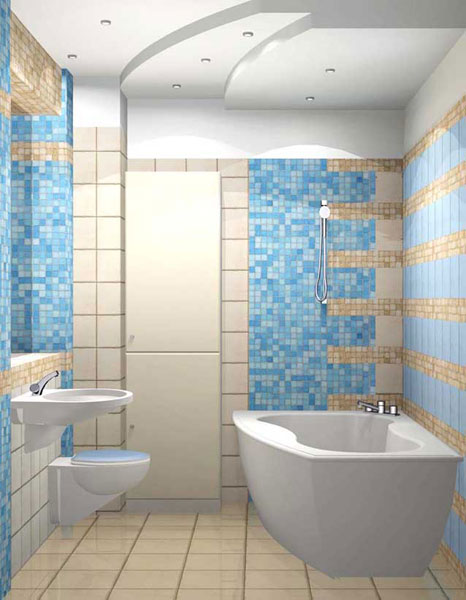 Мозаїка у ванній кімнаті