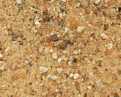 Песок карьерный с крупными частичками