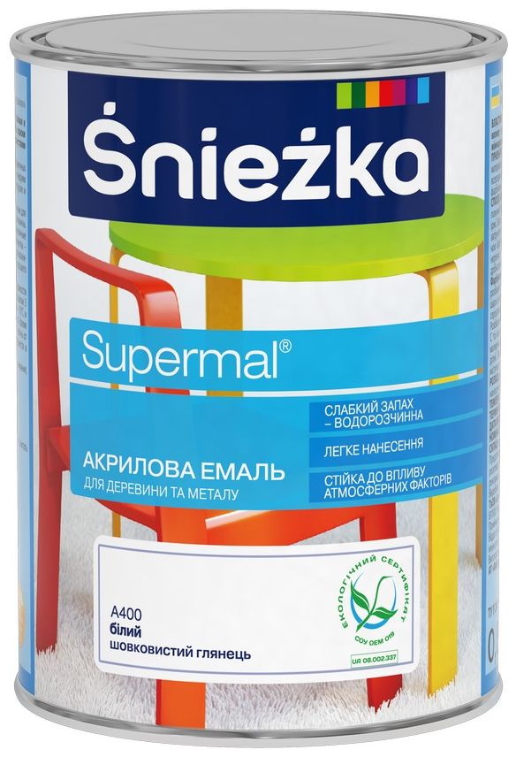 SNIEZKA SUPERMAL АКРИЛОВАЯ ЭМАЛЬ