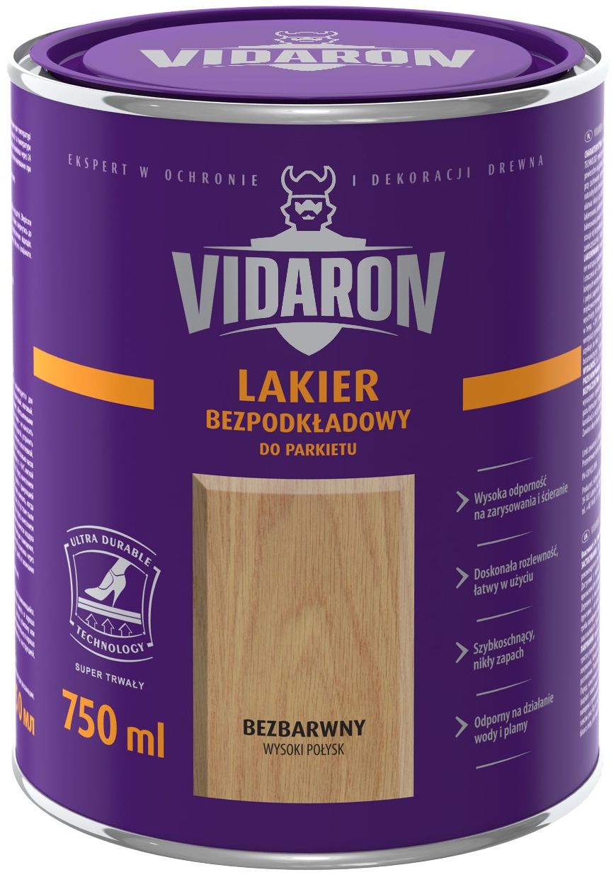 Лак для паркету ТМ VIDARON