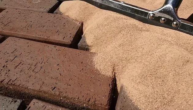 Модифікований пісок для тротуарної плитки в Києві