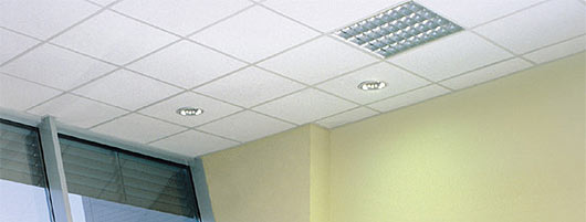 Подвесной потолок в офисе