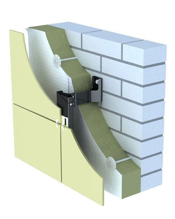 Система вентильованого фасаду підвищує звукоізоляцію стін квартири
