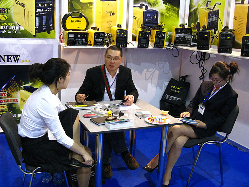 Представители востока на выставке