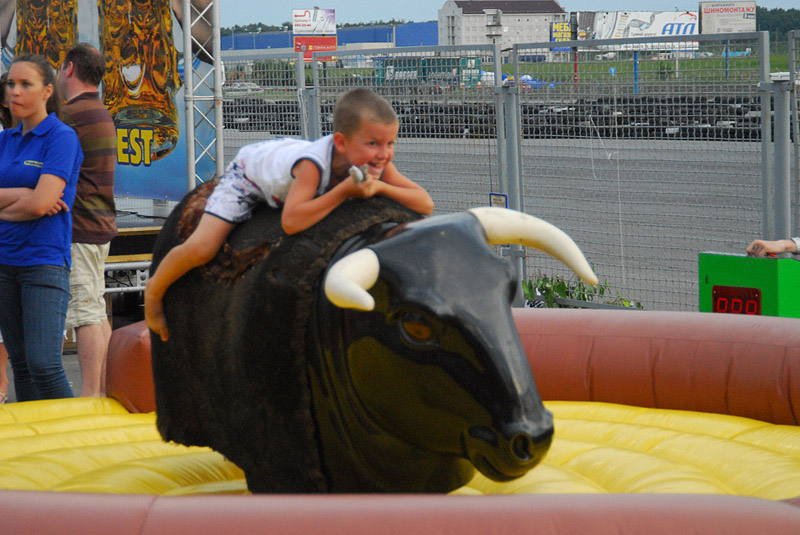 Ковбой на окружной